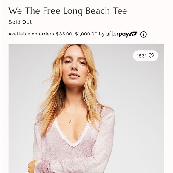 Free people long beach tee! - Picture 14 of 16